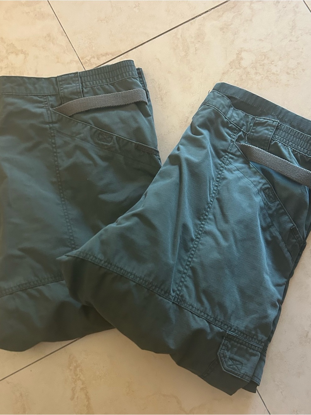 5.11 tactical lot of 2 Outdoor Cargo pants carpenter strap men’s size 44x30 M19
